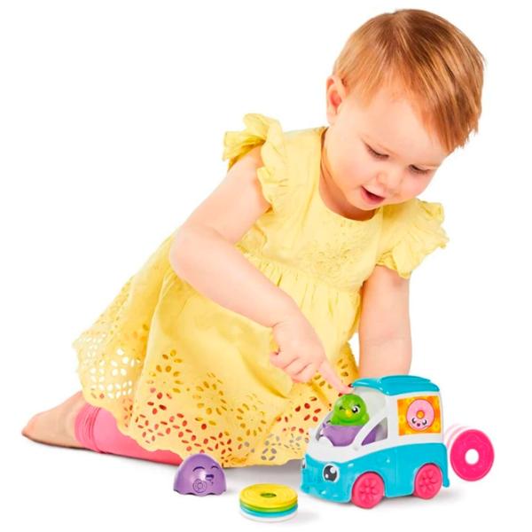 Mașină Tomy Fill & Pop Ice Cream Van E73095  / / Multicolor Multicolor photo 3