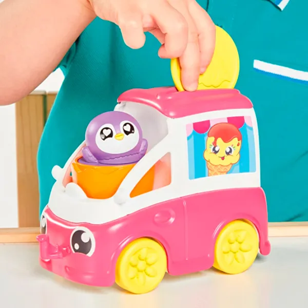 Mașină Tomy Fill & Pop Ice Cream Van E73095  / / Multicolor Multicolor photo 4