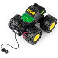 Mașină John Deere Kids Monster Treads / / Black Green photo 2