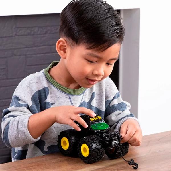 Mașină John Deere Kids Monster Treads   / / Black Green photo 5