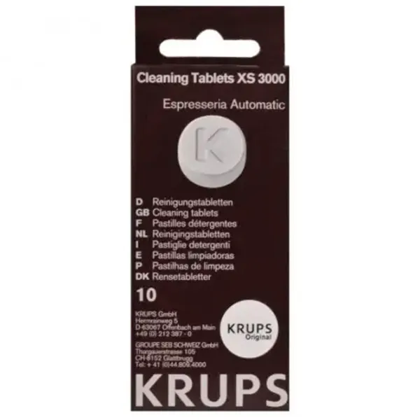 Таблетки KRUPS XS300010 таблетки / для очистки photo 1