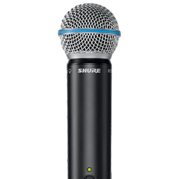 Microfon Shure BLX24E/B58 Black photo 4