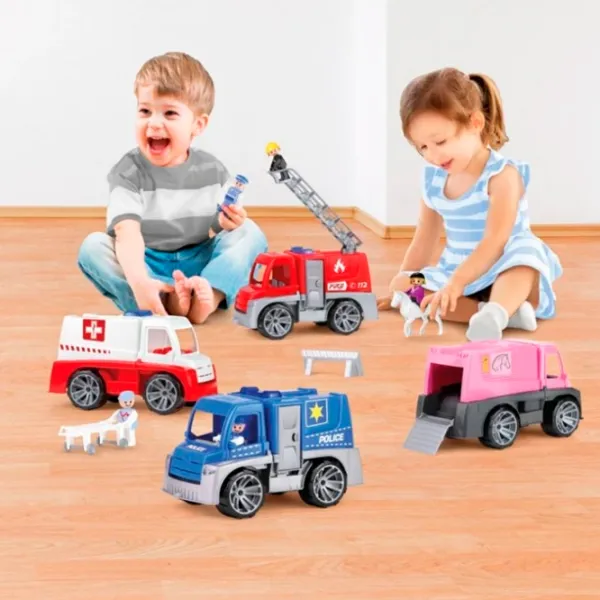 Camion Lena 4457 4457  / / Gray Red photo 5