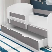 Детская кровать ACMA Meble Acma II 80 x 180 см / Мебельный щит / Белый photo 3