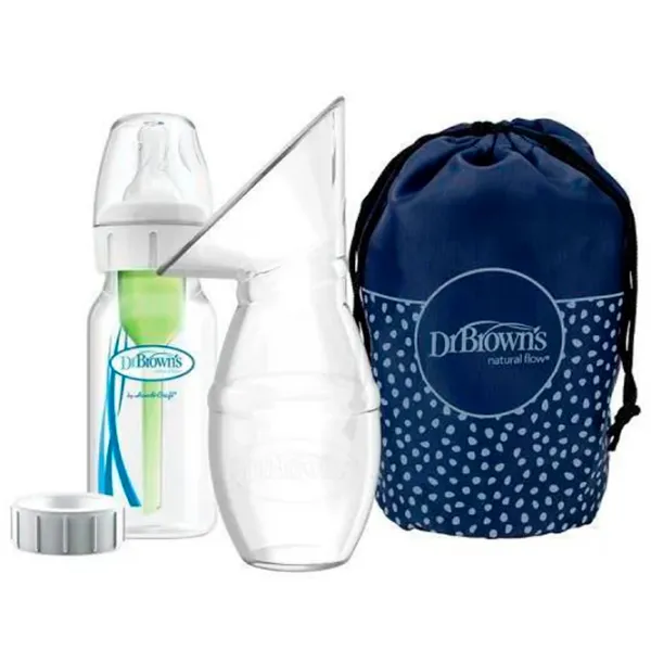 Молокоотсос Dr. Brown's One Piece Breast Pump + прорезыватель для зубов Octopus  /  photo 2
