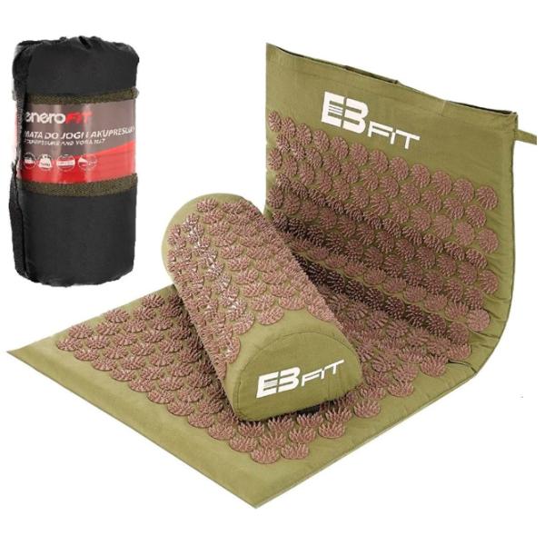 Covoraș de acupunctură Enero Yoga Massage Pillow Cauciuc spumă / Pentru cap photo 6