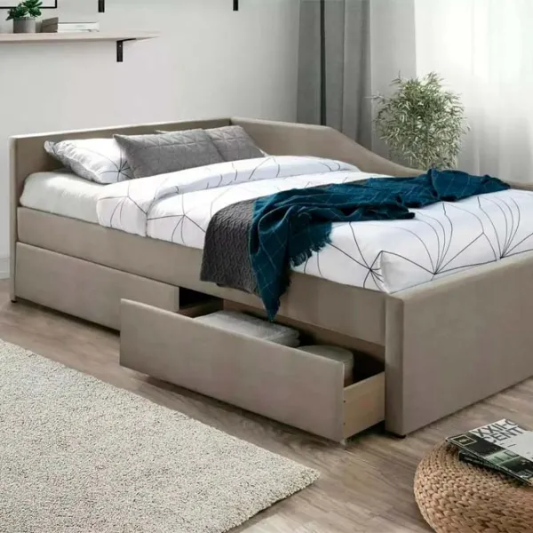 Pat Signal Eliot Velvet 120 x 200 cm / Masiv / Dark Beige photo 2