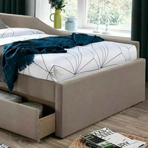 Pat Signal Eliot Velvet 120 x 200 cm / Masiv / Dark Beige photo 4