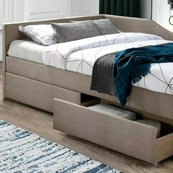 Pat Signal Eliot Velvet 120 x 200 cm / Masiv / Dark Beige photo 5