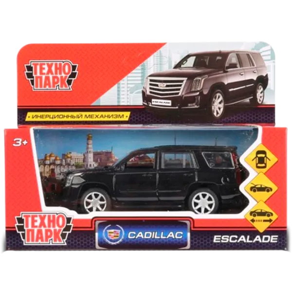 Mașină Technopark Cadillac Escalade   / / Gray Black photo 1