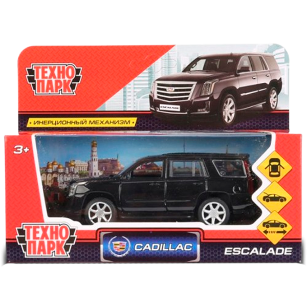 Mașină Technopark Cadillac Escalade   / / Gray Black photo 1