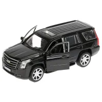 Mașină Technopark Cadillac Escalade / / Gray Black photo 2