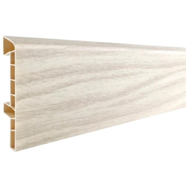 Плинтус Aspro 0T Q Slim Midas ПВХ / 2500 мм photo 1