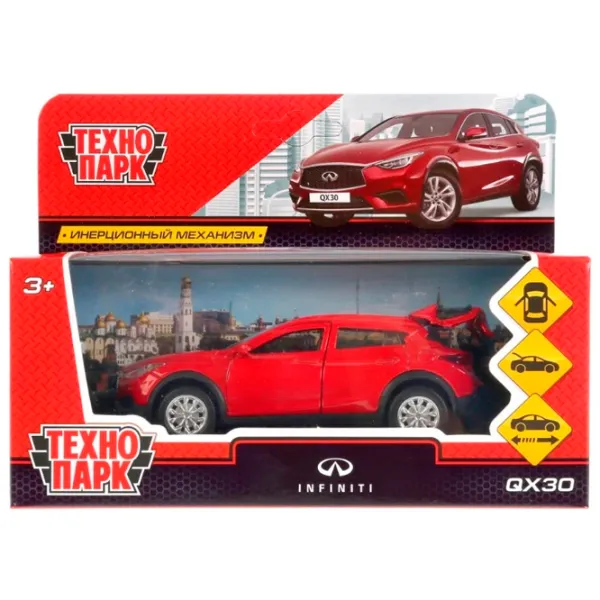 Mașină Technopark Infiniti QX30-RD  / / Black Red photo 5