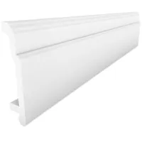 Плинтус Damar DP4 Полистирол / 2000 мм