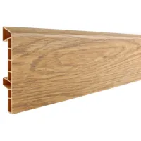 Плинтус Aspro 6T Q Slim Midas ПВХ / 2500 мм