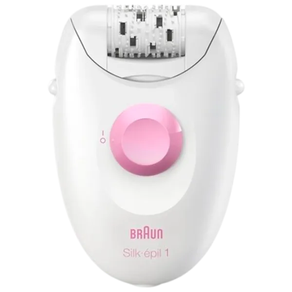 Epilator Braun SE 1-010 Uscată / Pink White photo 1