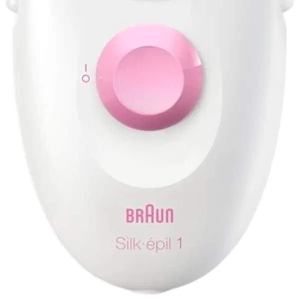 Epilator Braun SE 1-010 Uscată / Pink White photo 4