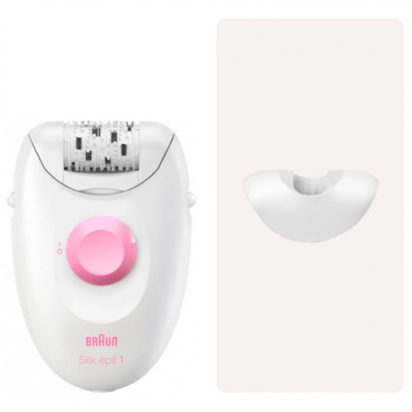 Epilator Braun SE 1-010 Uscată / Pink White photo 5
