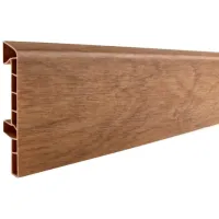 Плинтус Aspro W9 Q Slim Midas ПВХ / 2500 мм