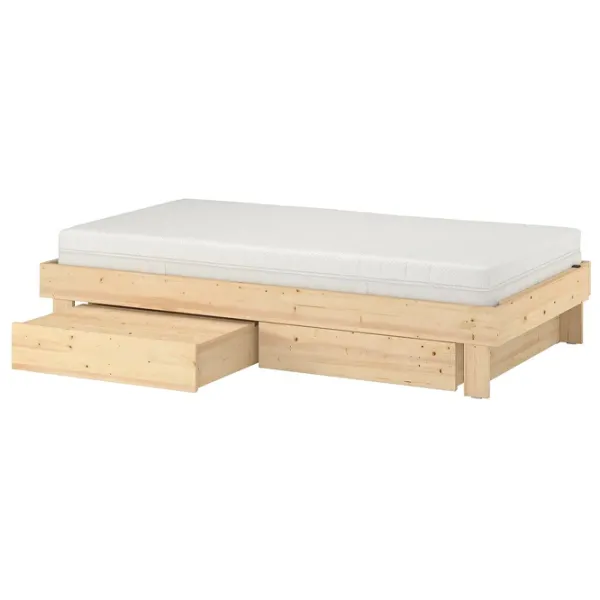 Pat Ikea Glamberget/Akrehamn 90 x 200 cm / Masiv / Pine photo 1