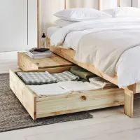 Кровать Ikea Glamberget/Akrehamn 90 x 200 см / Массив / Сосна photo 6