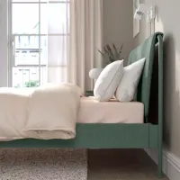 Кровать Ikea Tallasen/Kulsta/Vesteroy 160 x 200 см / Сталь / Серо-зеленый photo 8
