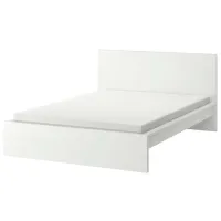 Кровать Ikea Malm/Abygda 160 x 200 см / Массив / Белый