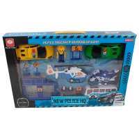 Set de mașini ChiToys 80681   / / White Blue