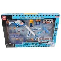 Set de mașini ChiToys 80698   / / White Blue