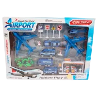 Set de mașini ChiToys 14641   / / White Blue