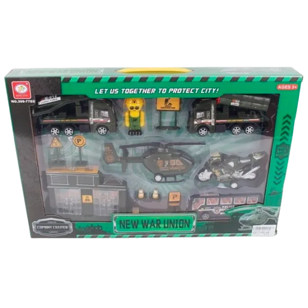 Set de mașini ChiToys 80667   / / Black Green photo 1