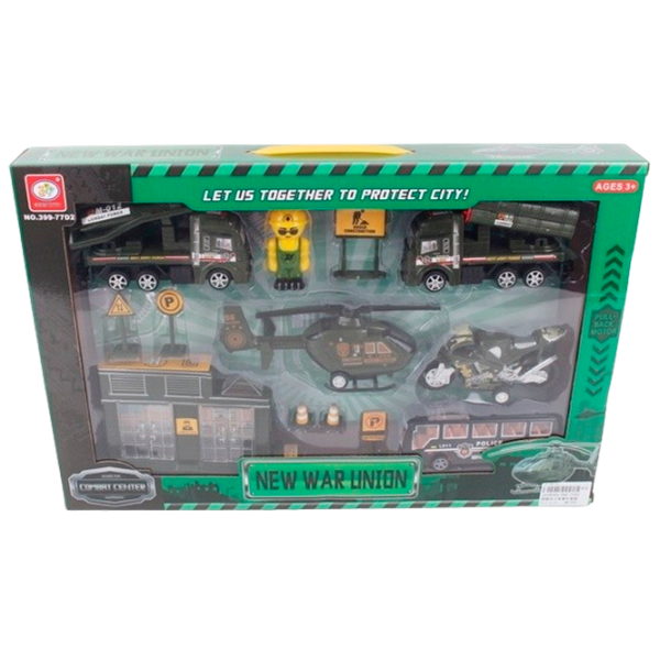 Set de mașini ChiToys 80667   / / Black Green photo 1