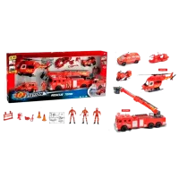 Set de mașini ChiToys 39339   / / Black Red