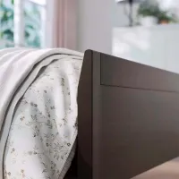 Кровать Ikea Idanas Lonset 160 x 200 см / Шпон / Тёмно-коричневый photo 4