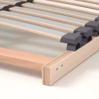 Кровать Ikea Idanas Lonset 160 x 200 см / Шпон / Тёмно-коричневый photo 8