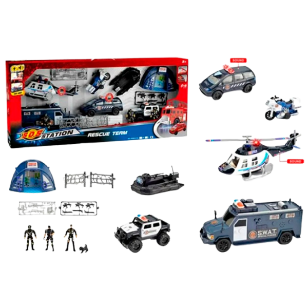 Set de mașini ChiToys 39346   / / Black Multicolor photo 1