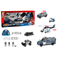 Set de mașini ChiToys 39346   / / Black Multicolor