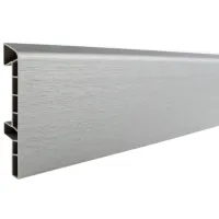 Плинтус Aspro 61 Q Slim Midas ПВХ / 2500 мм