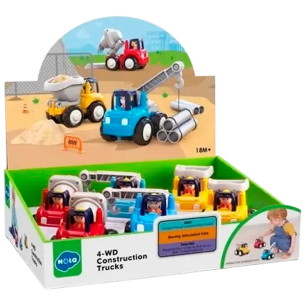 Комплект машин ChiToys 67986   / / Разноцветный Разноцветный photo 1