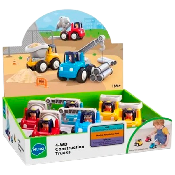 Комплект машин ChiToys 67986   / / Разноцветный Разноцветный photo 1