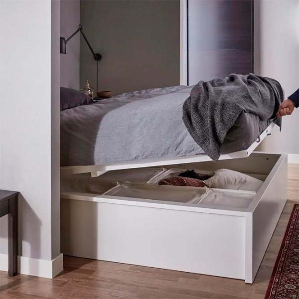 Pat Ikea Malm 180 x 200 cm / Masiv / White photo 4