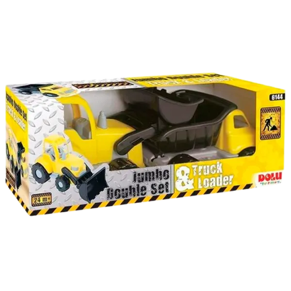 Set de mașini Dolu Toy 6144   / / Black Yellow photo 2