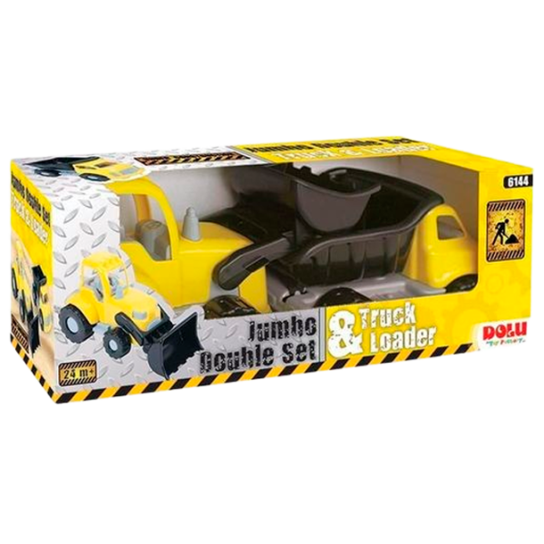 Set de mașini Dolu Toy 6144   / / Black Yellow photo 2