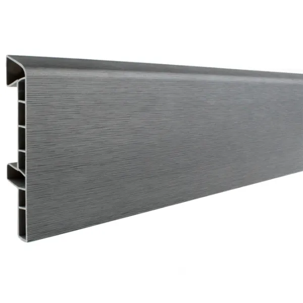 Плинтус Aspro Q Slim Midas 55 Пластик / 2500 мм photo 1