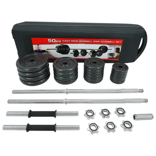 Набор гантелей 4Play Dumbell Set 50 кг / Количество в наборе - 2 photo 1