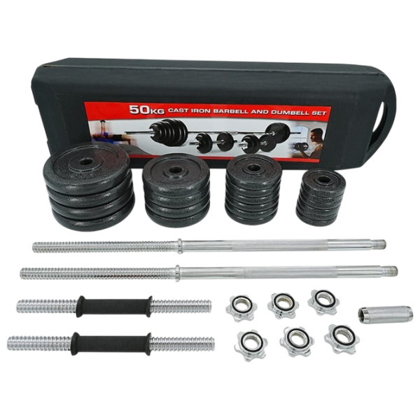 Набор гантелей 4Play Dumbell Set 50 кг / Количество в наборе - 2 photo 1