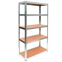 Стеллаж Ekspand 58922 Серый / МДФ