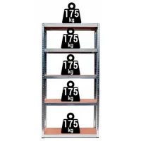 Etajeră Ekspand 58922 Gray / MDF photo 2