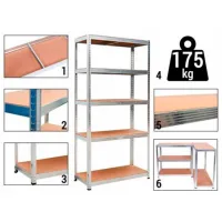 Etajeră Ekspand 58922 Gray / MDF photo 4